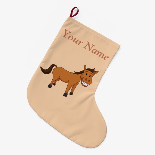 Paardenkerststaart Grote Kerstsok (Voorkant (Hangend))