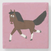 PaardenKinder Onderzetter (Voorkant)