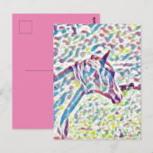 Paardenkleuren, Briefkaart (Voorkant / Achterkant)