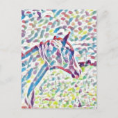 Paardenkleuren, Briefkaart (Voorkant)