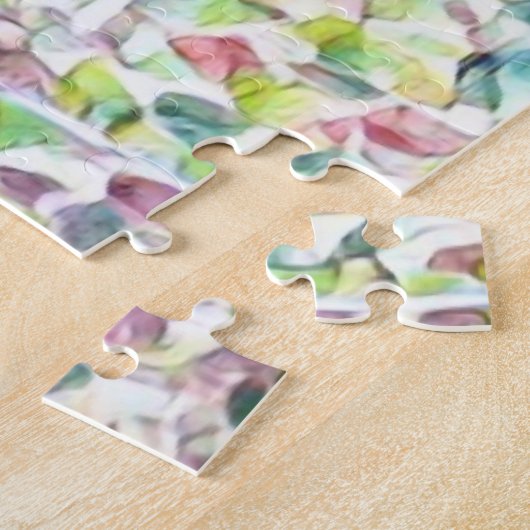 Paardenkleuren van het leven, puzzel legpuzzel (Zijkant)