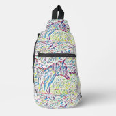 Paardenkleuren van het leven, sling bag (Voorkant)