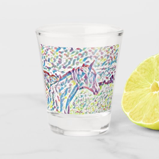 Paardenkleuren van mensenlevens, warm glas (Voorkant)
