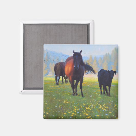 Paardenkoeler Magnet (Voorkant / Achterkant)