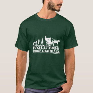 Paardenkoets Rijden Evolutie Gift Idee Grappig T-shirt