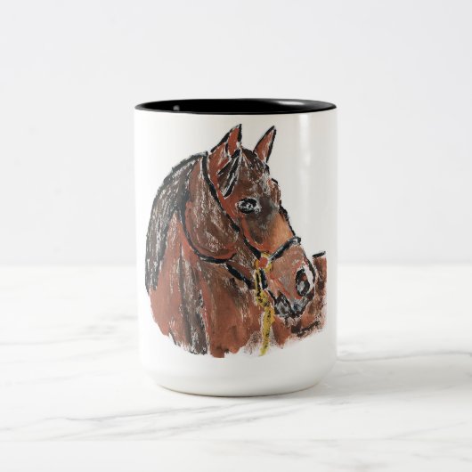 Paardenkoffie mok (Center)