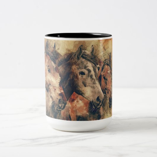 Paardenkoffie mok (Center)