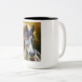 Paardenkoffie mok (Voorkant rechts)