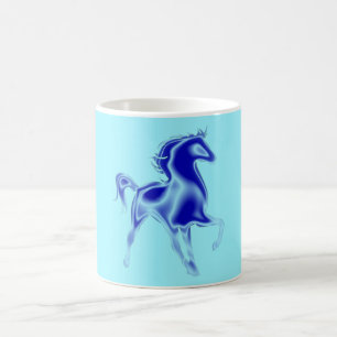 Paardenkoffie Mok blauw of kies kleur
