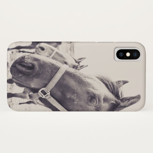 Paardenkop 011 Case-Mate iPhone case (Achterkant (horizontaal))