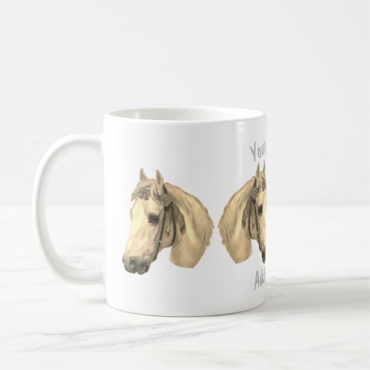 Paardenkop  art. 3 Persoonlijke koffie-Mok Koffiemok (Links)