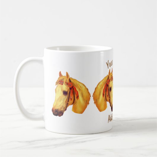 Paardenkop  art. 4 Persoonlijk Koffiemok (Links)