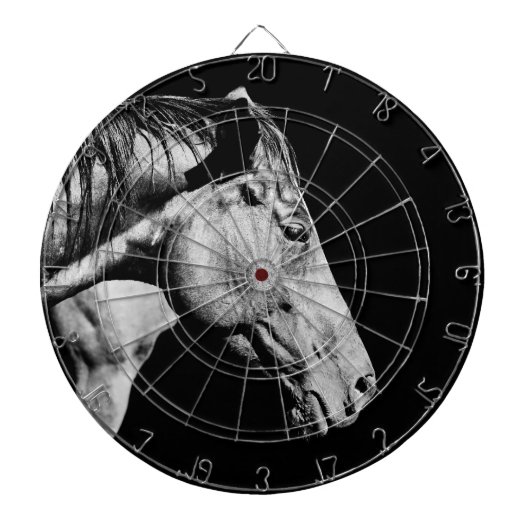 paardenkop been dartbord (Voorkant)
