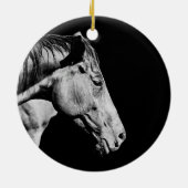 paardenkop been keramisch ornament (Achterkant)