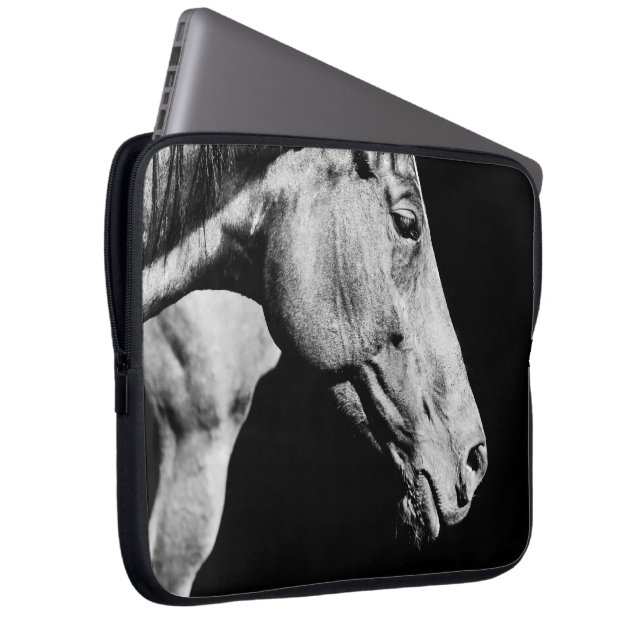 paardenkop been laptop sleeve (Voorkant Rechts)