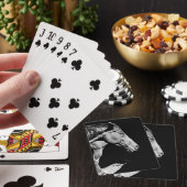 paardenkop been pokerkaarten (Insitu)
