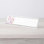 Paardenkop Bureau Naambordje (Voorkant)