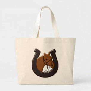 Paardenkop Canvas tas