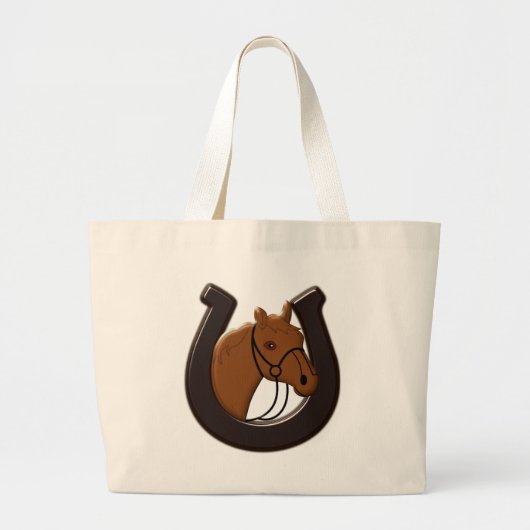 Paardenkop Canvas tas (Voorkant)