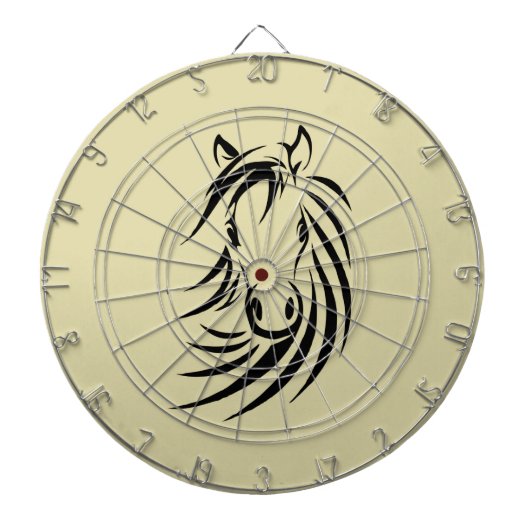 Paardenkop Dartbord (Voorkant)