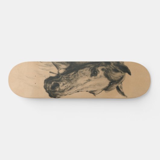 Paardenkop (door Heywood Hardy) Persoonlijk Skateboard (Horizontaal)