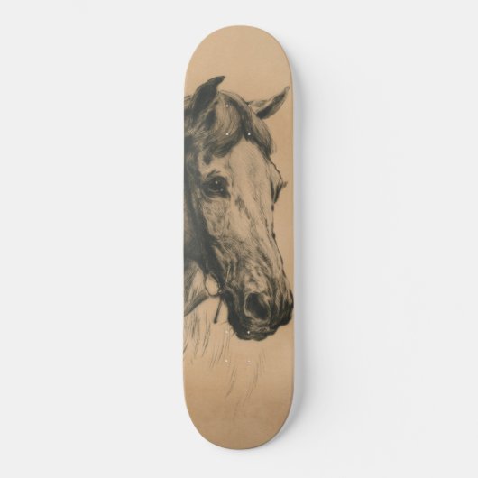 Paardenkop (door Heywood Hardy) Persoonlijk Skateboard (Voorkant)
