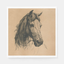 Paardenkop (door Heywood Hardy) Servet