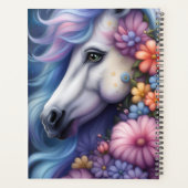Paardenkop en bloemen planner (Achterkant)