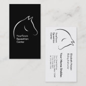 Paardenkop Equestriencentrum Visitekaartje (Voorkant / Achterkant)