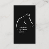 Paardenkop Equestriencentrum Visitekaartje (Voorkant)