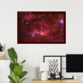 Paardenkop Nebula Poster (Thuiskantoor)