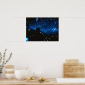 Paardenkop Nebula Poster (Keuken)