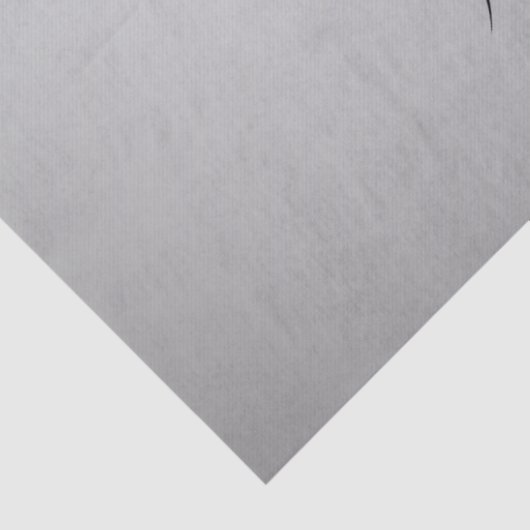 Paardenkop op zilver tissuepapier (Detail)