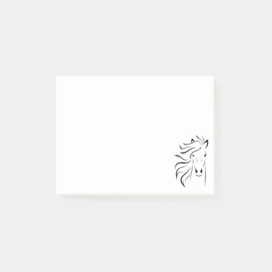 Paardenkop Post-it® Notes (Voorkant)