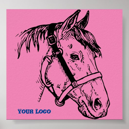 Paardenkop Poster (Voorkant)