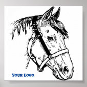 Paardenkop Poster (Voorkant)