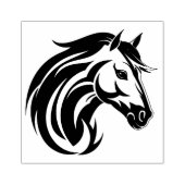 Paardenkop Rubberstempel (Afrduk)