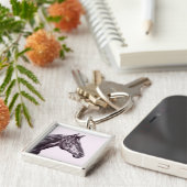 Paardenkop Sleutelhanger (Zijkant)