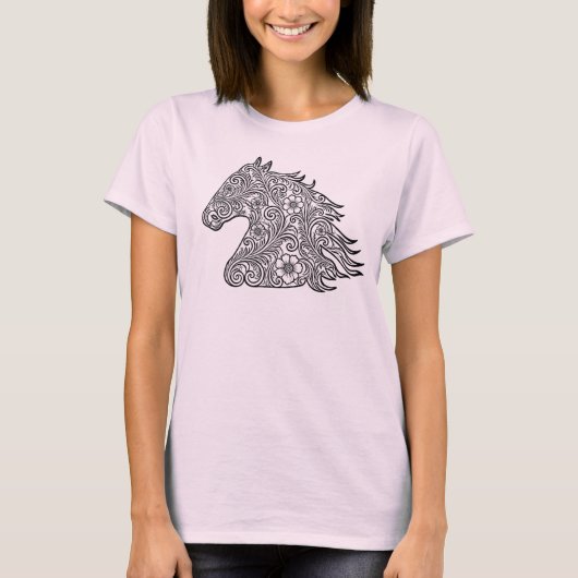 Paardenkop T-shirt (Voorkant)