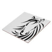 Paardenkop Tegeltje (Zijkant)
