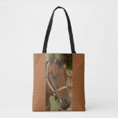 Paardenkop Tote Bag (Voorkant)