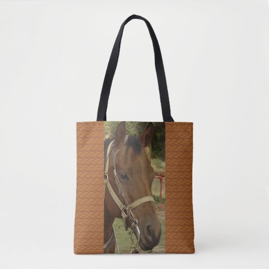 Paardenkop Tote Bag (Voorkant)