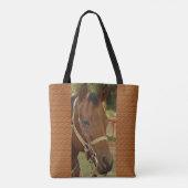 Paardenkop Tote Bag (Achterkant)