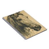 Paardenkop van Heywood Hardy Notitieboek (Rechterzijde)