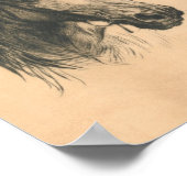 Paardenkop van Heywood Hardy Poster (Hoek)