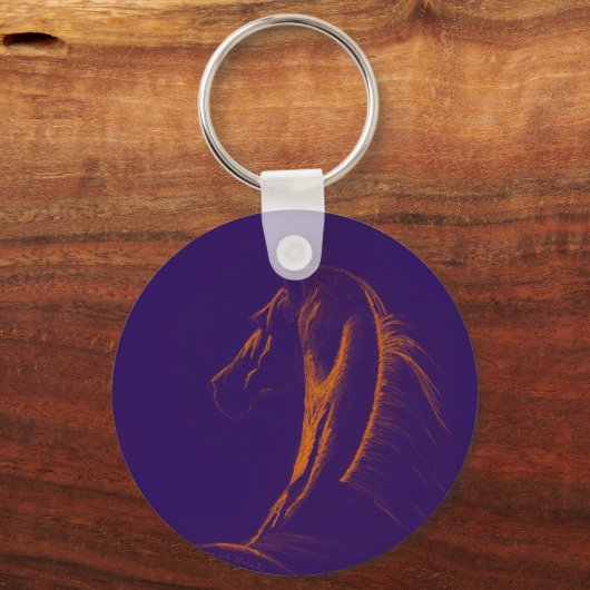 Paardenkopie 7 sleutelhanger (Voorkant)