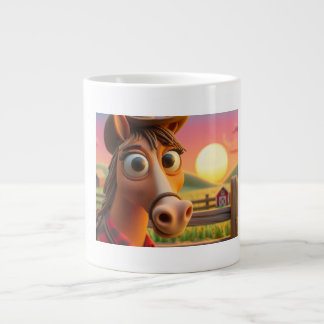 paardenkopje grote koffiekop