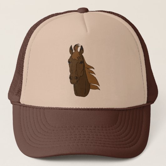 Paardenkopkap Trucker Pet (Voorkant)