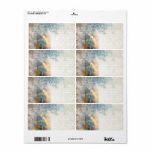 Paardenkraakcollage Etiket (Full Sheet)
