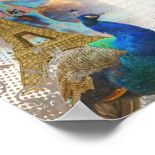 Paardenkraakcollage Poster (Hoek)